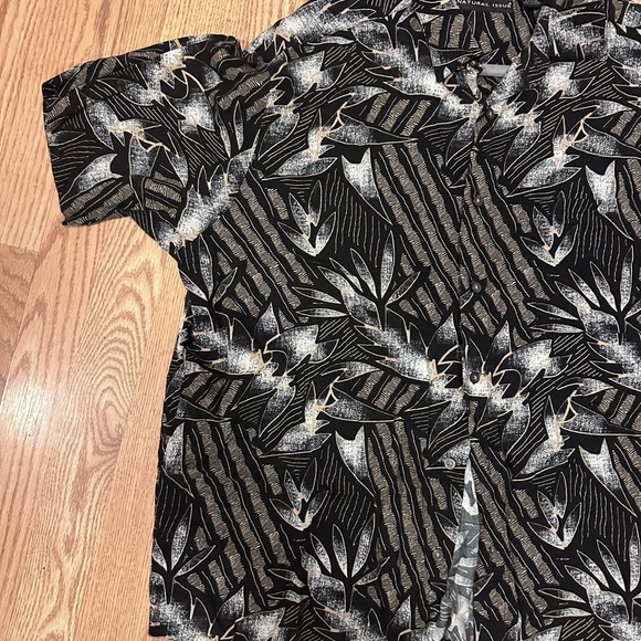 Men’s Short Sleeve Hawaiian Polo Tropical Size‎ Large - Picture 4 of 8